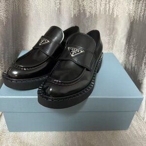 Prada Women's Black Loafers